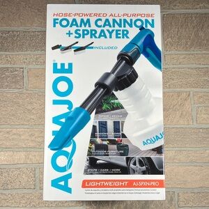 NEW AquaJoe Foam Cannon Sprayer